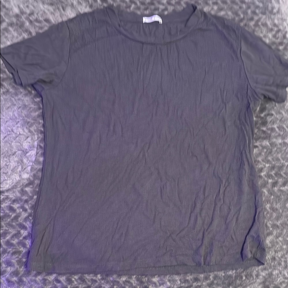 Gray Short Sleeve T-Shirt